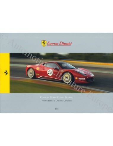 2011 FERRARI CLIENTE CORSE PROSPEKT 3815/11