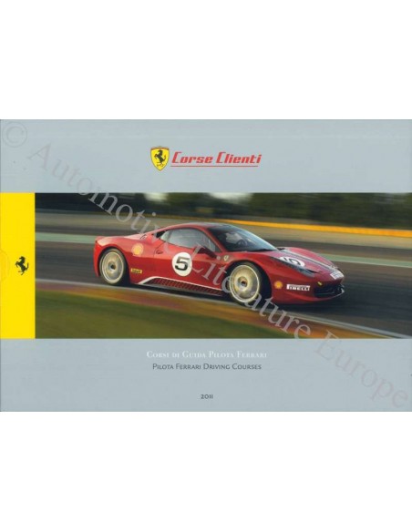 2011 FERRARI CLIENTE CORSE PROSPEKT 3815/11