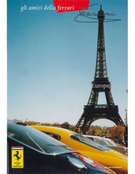 2003 FERRARI GLI AMICI DELLA MAGAZIN 81 NIEDERLÄNDISCH