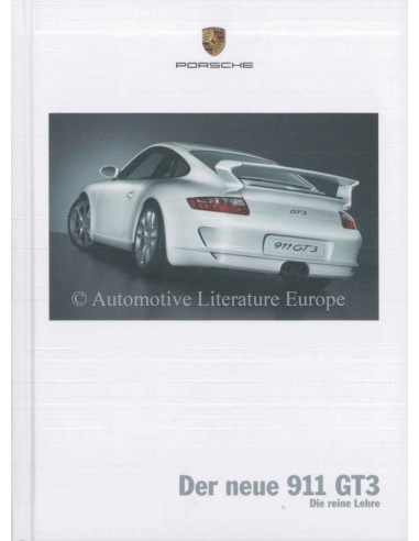 2006 PORSCHE 911 GT3 HARDBACK BROCHURE GERMAN