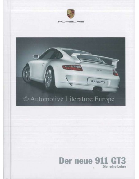 2006 PORSCHE 911 GT3 HARDBACK BROCHURE GERMAN