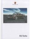 2008 PORSCHE 911 TURBO HARDBACK BROCHURE DUTCH