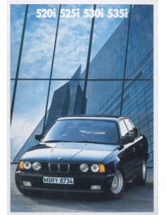 BMW 5 SERIES (E34) Brochures