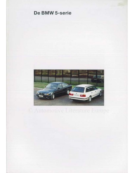 1993 BMW 5 SERIE TOURING & SEDAN BROCHURE NEDERLANDS