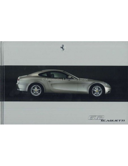 2006 FERRARI 612 SCAGLIETTI HARDCOVER BROCHURE ITALIAANS ENGELS