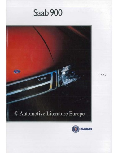 1993 SAAB 900 BROCHURE NEDERLANDS