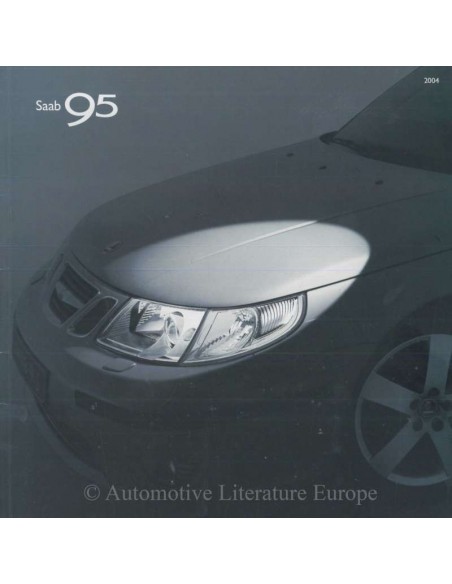 2004 SAAB 9-5 PROSPEKT NIEDERLÄNDISCH