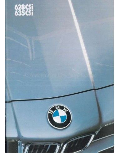 1984 BMW 6 SERIE BROCHURE NEDERLANDS