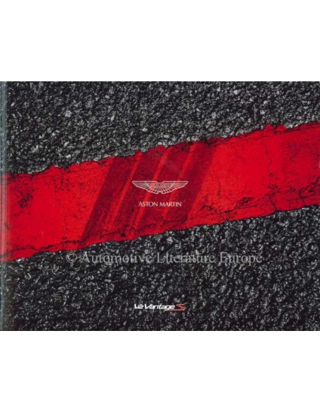 2014 ASTON MARTIN VANTAGE V12 S BROCHURE ENGELS