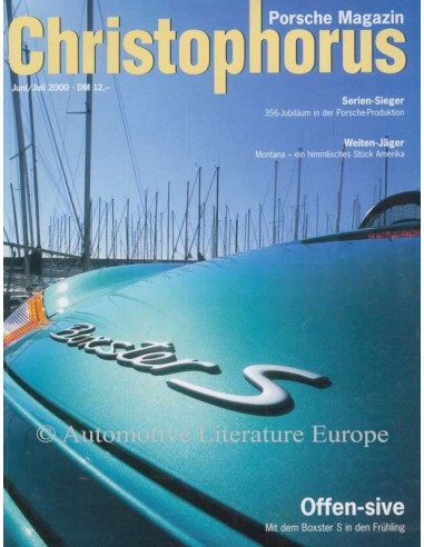 2000 PORSCHE CHRISTOPHORUS MAGAZINE 284 DUITS