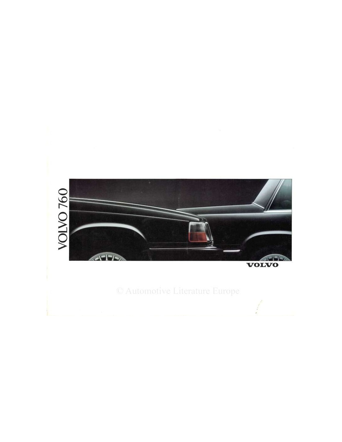 Volvo 760 brochure