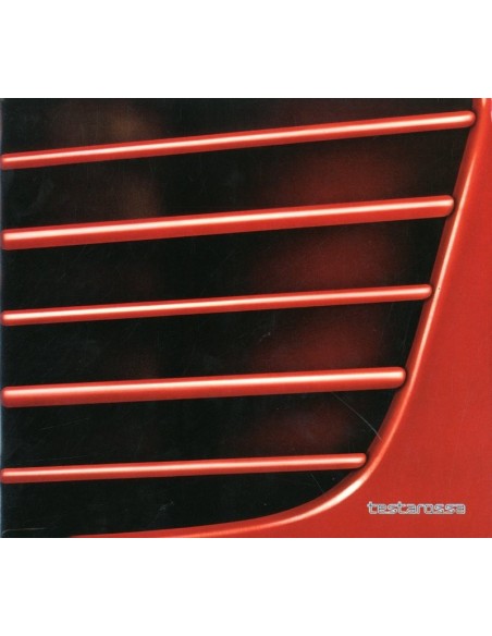 1985 FERRARI TESTAROSSA BROCHURE 328/84