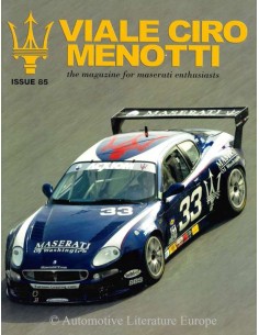 1999 MASERATI VIALE CIRO MENOTTI MAGAZINE ENGLISH