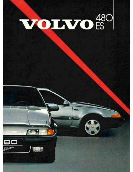 1987 VOLVO 480 PROSPEKT NIEDERLANDISCH