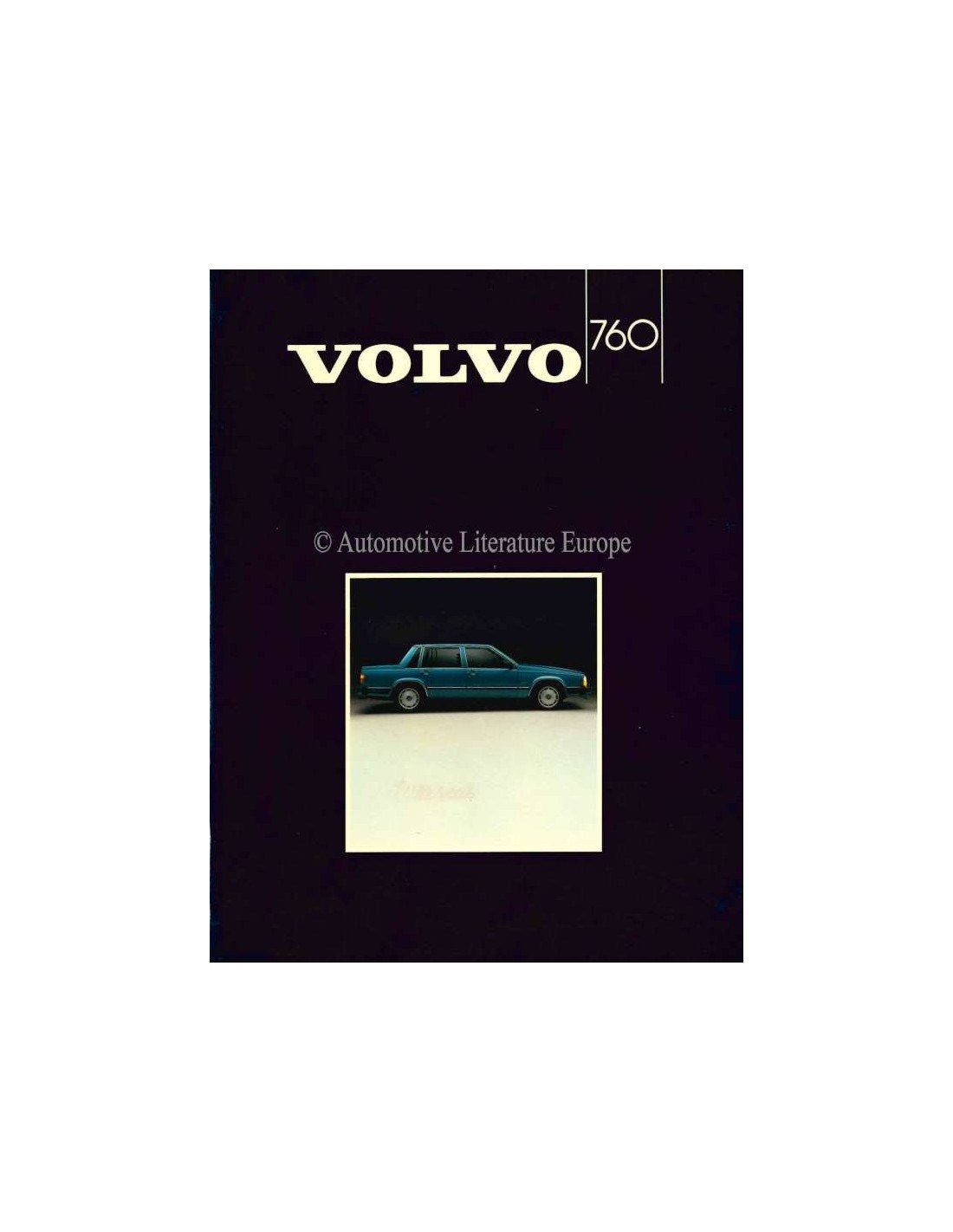 Volvo 760 brochure