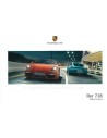 2018 PORSCHE 718 BOXTER & CAYMAN HARDCOVER BROCHURE GERMAN