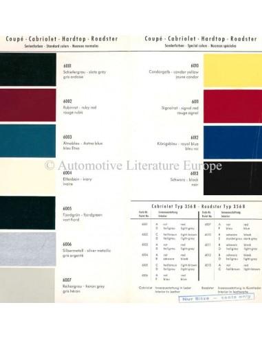 Brochures & Color Charts