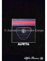 1983 ALFA ROMEO ALFETTA BROCHURE DUTCH