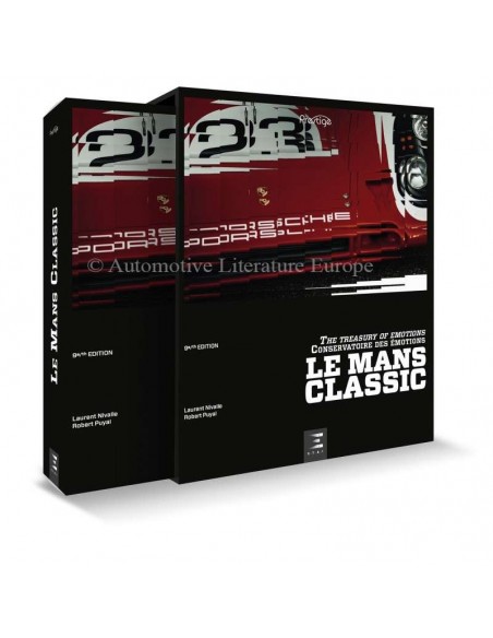 LE MANS CLASSIC- THE TREASURY OF EMOTIONS - BOOK - FRENCH / ENGLISH