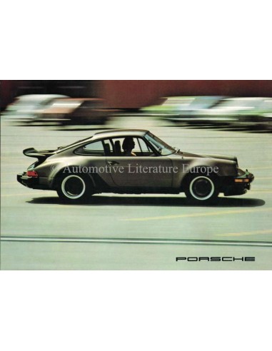 1976 PORSCHE 912E / 911S / TURBO CARRERA BROCHURE ENGELS