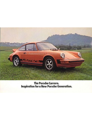 1974 PORSCHE 911 / 911S / CARRERA PROSPEKT ENGLISCH
