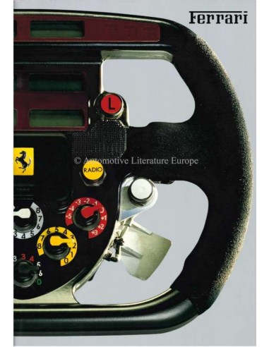 1997 FERRARI 50 JAHRE PROSPEKT ITALIENISCH