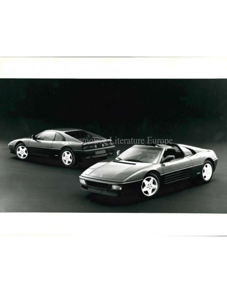 1989 FERRARI 348 GTB PRESSEMAPPE ITALIENISCH 572/89