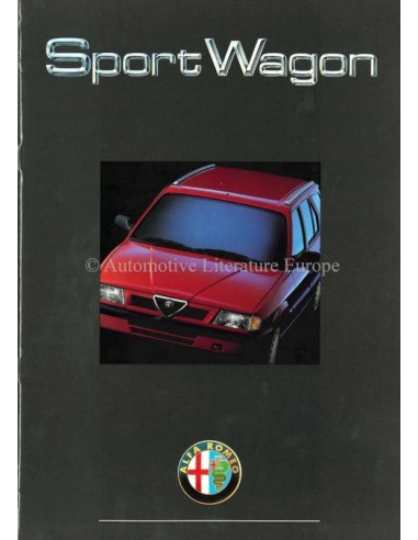 1992 ALFA ROMEO SPORTWAGON BROCHURE GERMAN