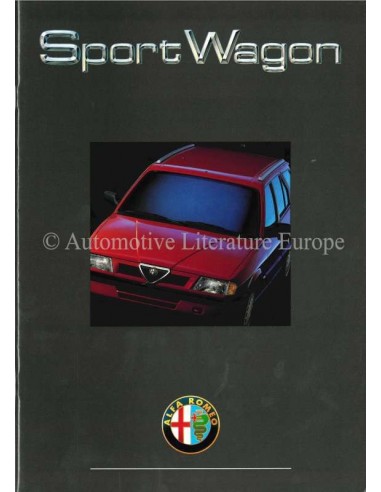 1991 ALFA ROMEO SPORTWAGON BROCHURE DUITS