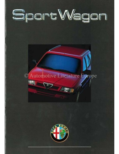 1990 ALFA ROMEO SPORTWAGON BROCHURE FRENCH