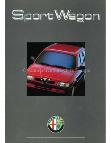 1990 ALFA ROMEO SPORTWAGON PROSPEKT ITALIENISCH