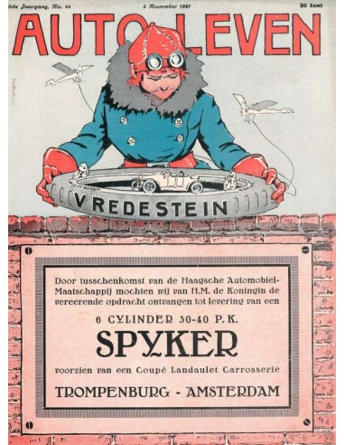 1921 AUTO-LEVEN MAGAZIN 44 NIEDERLÄNDISCH