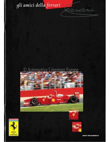 1997 FERRARI GLI AMICI DELLA MAGAZINE 59 NEDERLANDS