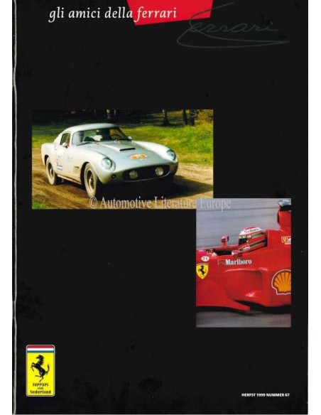 1999 FERRARI GLI AMICI DELLA MAGAZINE 67 DUTCH