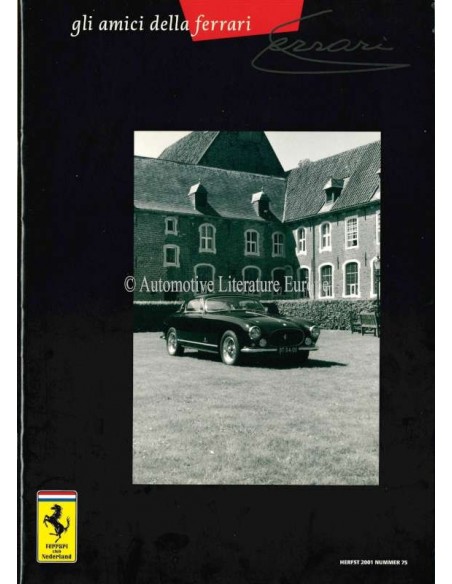 2001 FERRARI GLI AMICI DELLA MAGAZIN 75 NIEDERLÄNDISCH