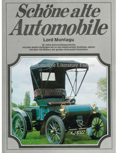 SCHÖNE ALTE AUTOMOBILE - LORD MONTAGU - BUCH