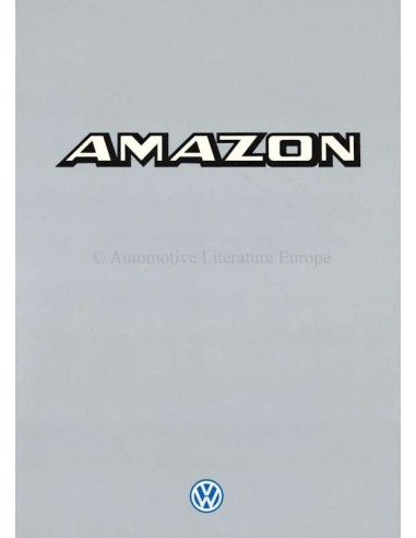 1985 VOLKSWAGEN AMAZON PROSPEKT ENGLISCH