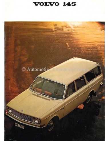 1968 VOLVO 145 BROCHURE DUTCH