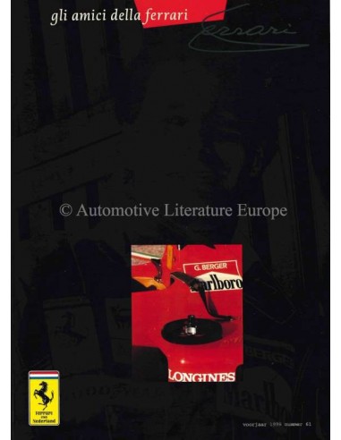 1998 FERRARI GLI AMICI DELLA MAGAZINE 61 NEDERLANDS