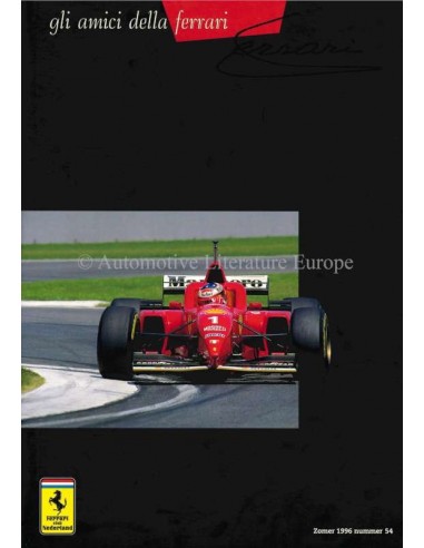 1996 FERRARI GLI AMICI DELLA MAGAZINE 54 DUTCH