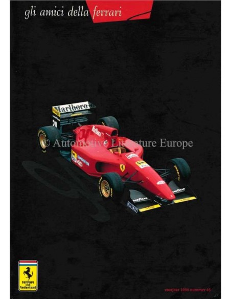 1994 FERRARI GLI AMICI DELLA MAGAZINE 45 NEDERLANDS