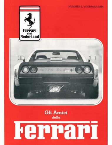 1984 FERRARI GLI AMICI DELLA MAGAZINE 5 DUTCH