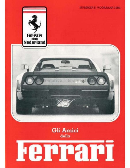 1984 FERRARI GLI AMICI DELLA MAGAZINE 5 DUTCH