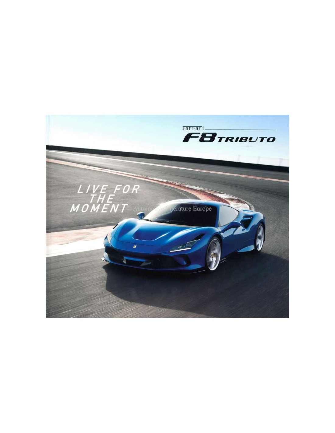 2019 Ferrari F8 Tributo Hardback Brochure 644419