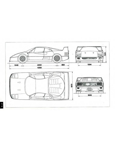 1990 Ferrari F40 Owners Manual Handbook U.s. Version 606 90