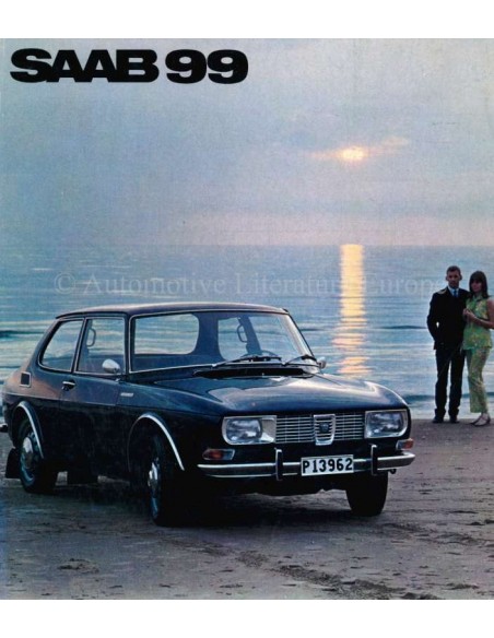 1969 SAAB 99 PROSPEKT NIEDERLANDISCH