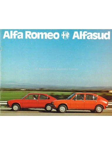 1977 ALFA ROMEO ALFASUD BROCHURE FRANS