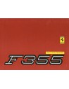 1996 FERRARI F355 INSTRUCTIEBOEKJE 1055A/96