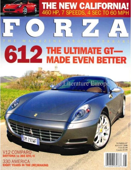 2008 FERRARI FORZA MAGAZINE 87 ENGELS