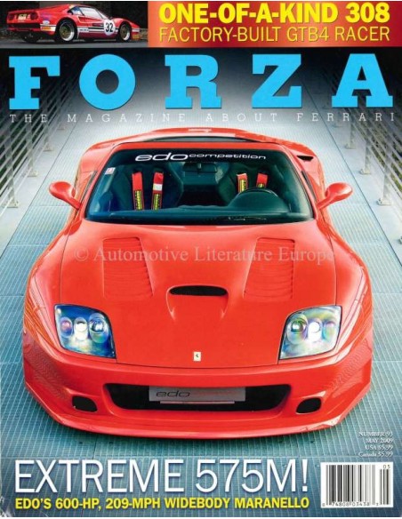 2009 FERRARI FORZA MAGAZINE 93 ENGELS